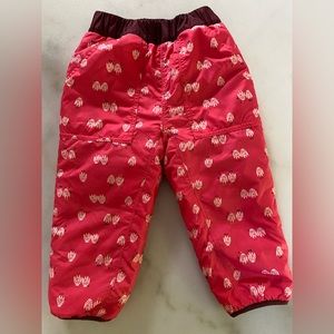 Patagonia baby toddler Tribbles Reversible Pants, size 2T, EUC
